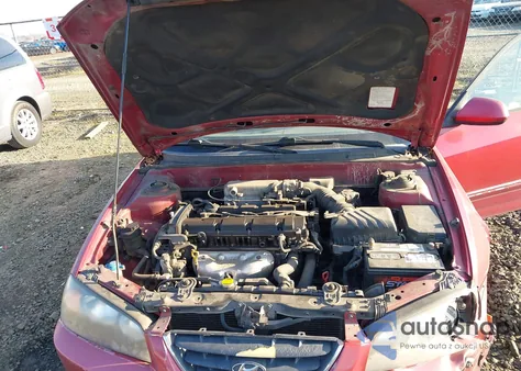 2005 Hyundai Elantra Gls/Gt from USA, damaged, VIN KMHDN46D95U030372